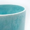 ChicFurnit Decorative Vases Elegant Flower Vase Jarron Florero Tabletop Vase Modern Vase for Living Room Decor, Blue, 12.75"*12.75"*17" - 4 of 4
