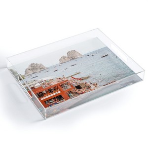 Henrike Schenk - Travel Photography Capri Island Summer Acrylic Tray - Deny Designs - 1 of 4
