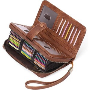 Acoinel Leather RFID Blocking Wallet with Wristlet Strap - 1 of 1