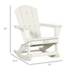Outdoor Rocking Chair, HDPE Adirondack Porch Rocker Chair for Garden, Patio - 3 of 4