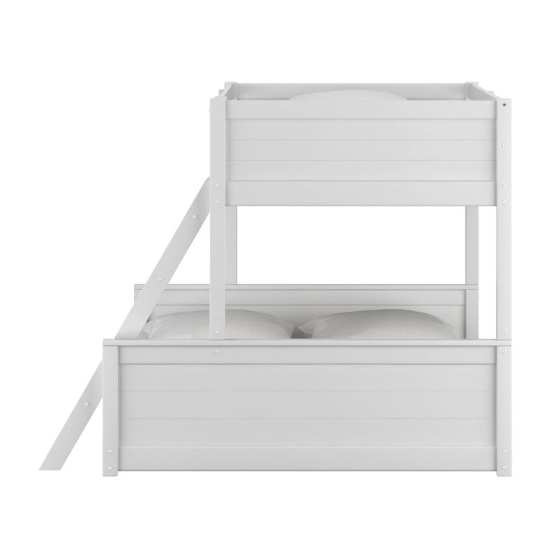 Twin Over Full Capri Wood Kids&#39; Bunk Bed White - Hillsdale Furniture, 5 of 16