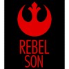 Toddler's Star Wars Rebel Son Logo T-Shirt - 2 of 3