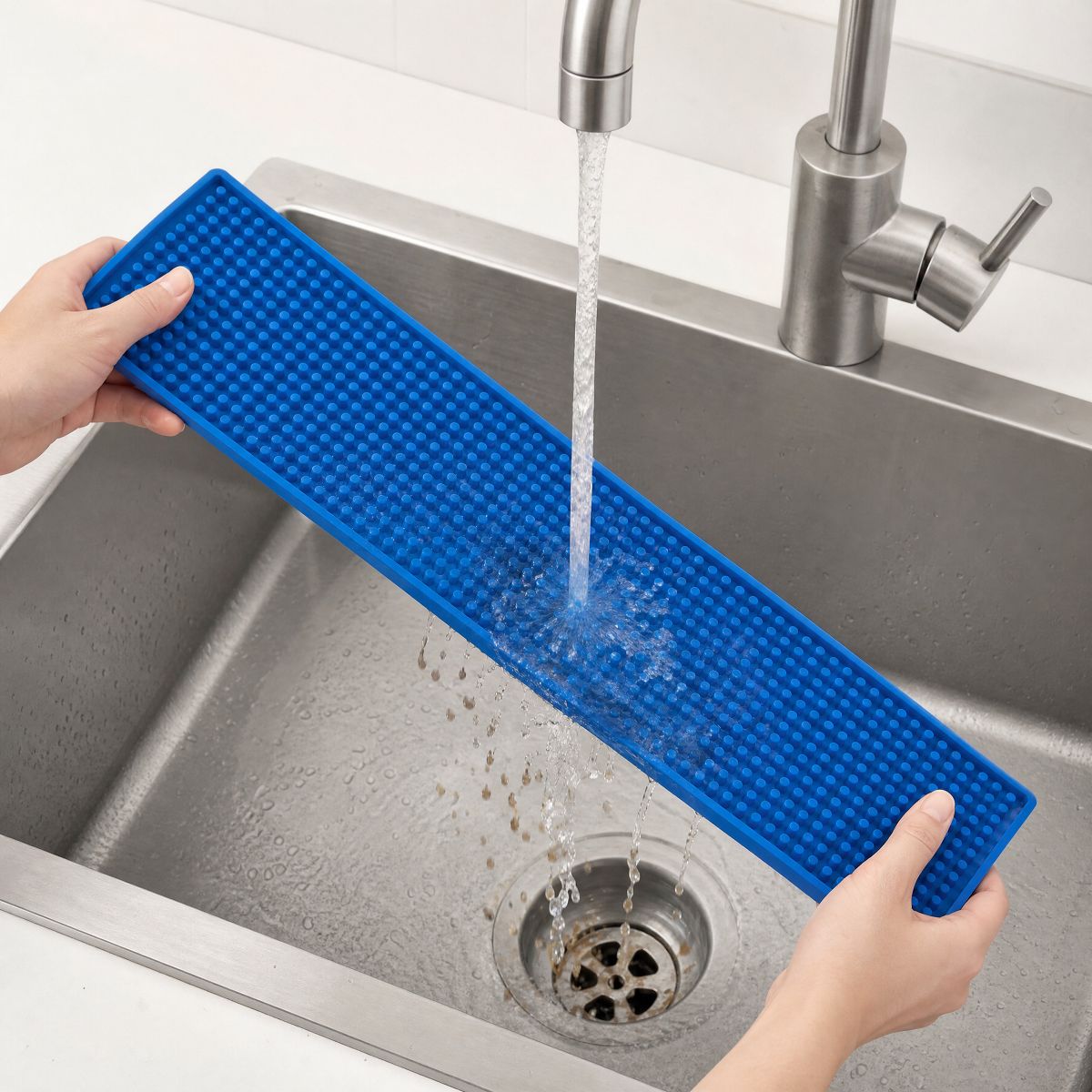 Unique Bargains Anti-slip Durable Rectangular Bar Mats 1 Pc - thumbnail 10