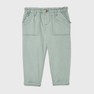 olive green pants for toddlers