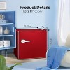 R.W.FLAME 1.2 Cu.Ft Compact Upright Freezer, Single-Door Mini Freezer with Removable Shelves, Freestanding Freezer for Home, Dorm, Apartment - 3 of 4