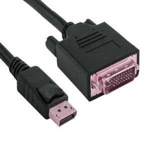 SANOXY 10ft Gold Plated Premium DisplayPort to DVI Male to Male Cable 28AWG - 1 of 3