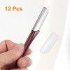 Unique Bargains Women's Eyebrow Razor Brow Shaper for Hair Remover with Cover - 3 of 4