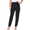 Roaman's Women's Plus Size Tall Classic Bend Over Pant - 4 of 4