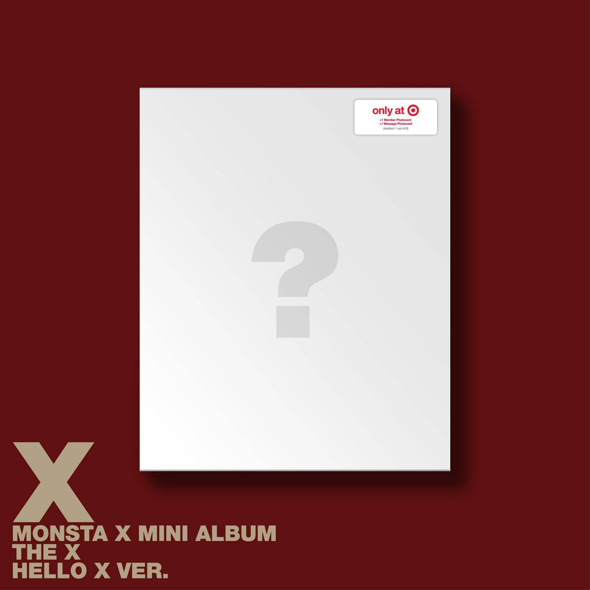 MONSTA X - THE X (HELLO X VER.) (Target Exclusive, CD)
