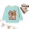 The Juniper Shop March Vibes Basketball Cheetah Youth Sweatshirt - 3 of 4
