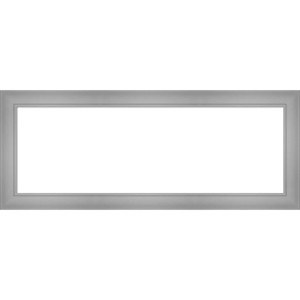 Amanti Art Flair Polished Nickel Framed Magnetic Dry Erase Board - 1 of 4