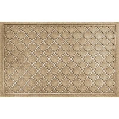 2'x3' Aqua Shield Cordova Indoor/Outdoor Doormat Camel - Bungalow Flooring