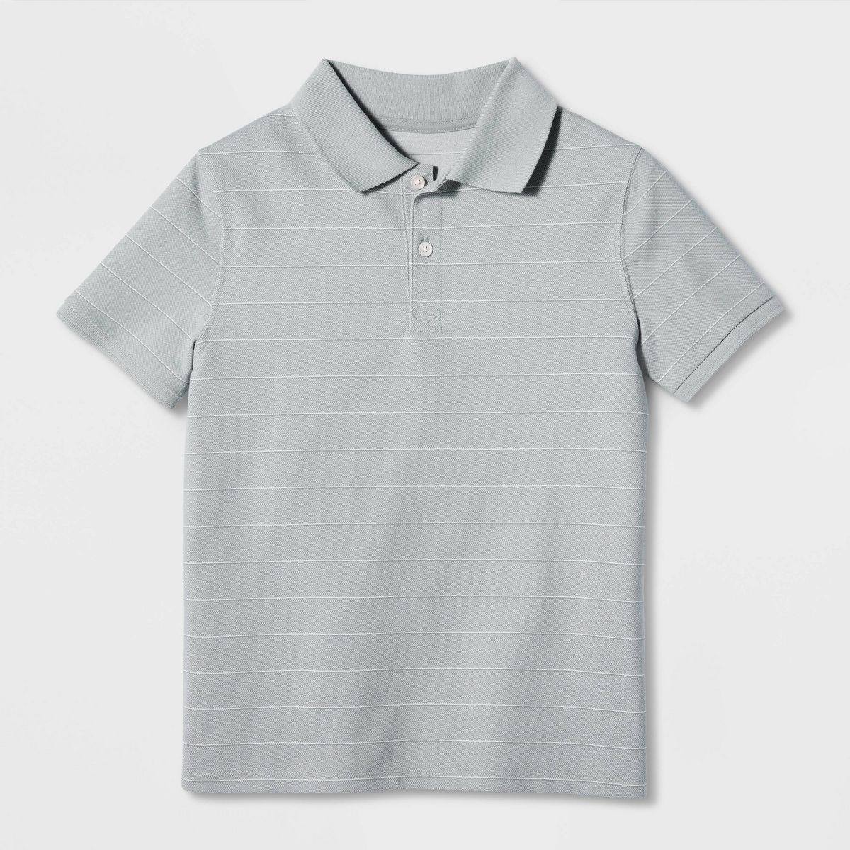 Boys' Short Sleeve Pique Striped Polo Shirt - Cat & Jack™ - thumbnail 5
