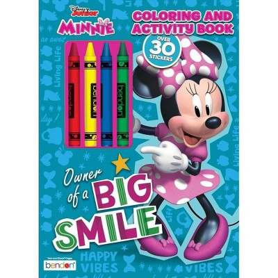 Disney Jr Coloring Book With Stacking Crayons : Target