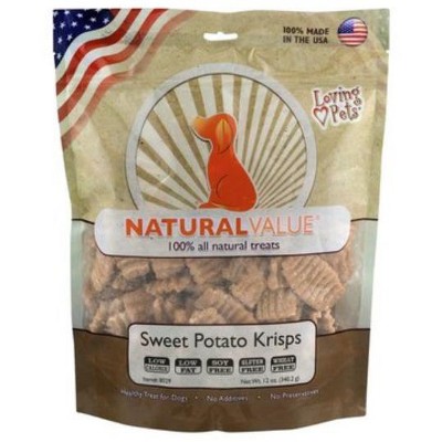 Loving Pets Natural Value Sweet Potato Krisps (12 oz Pack)