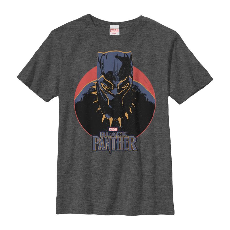 Boy's Marvel Black Panther Retro T-Shirt, 1 of 5