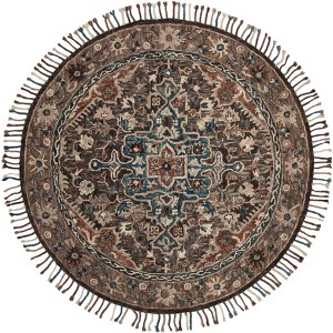 Aspen W/ Tassels APN112 Hand Tufted Indoor Rugs - Safavieh - 1 of 3