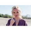 Sanctuary Project Semi Precious White Howlite Diamond Drop Statement Earrings Gold - 3 of 4