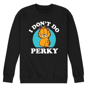 Men's - Nickelodeon - Garfield Animations Graphic Fleece Sweatshirt - 1 of 4