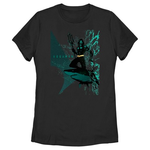 Women's Aquaman King Shark Ride T-shirt : Target