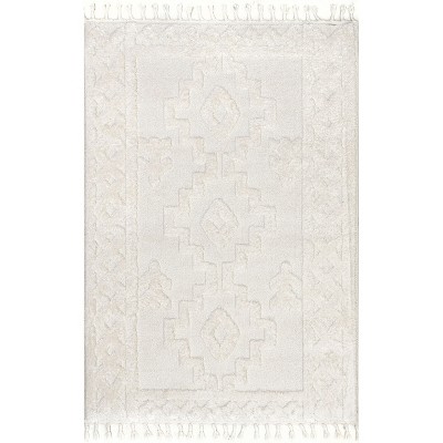 Nuloom Janece Casual Striped Jute Indoor Area Rug, 4' x 6', Beige