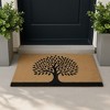 Evideco French Home Goods Sheltered Coir Doormat 30x18 Inch - 2 of 4