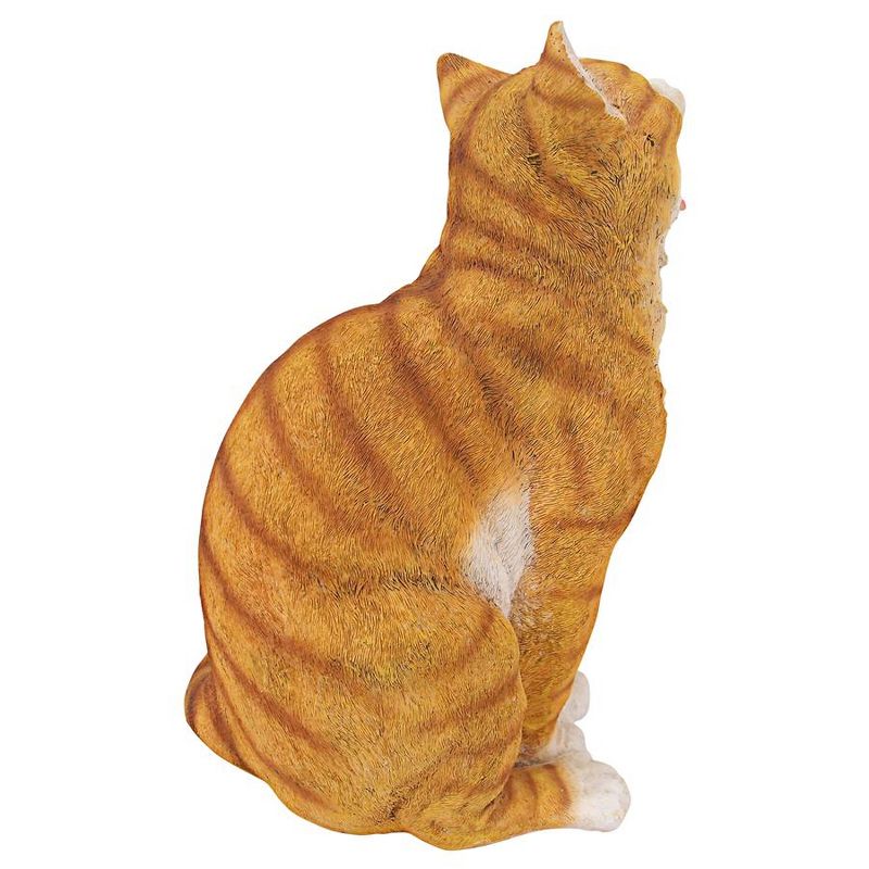 Design Toscano Lazy Daze Kitty Yawning Cat Statue - Orange, 5 of 6