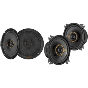 Kicker 51KSC6704 KS-Series 6.75" Coaxial Speakers with .75" tweeters w/ 51KSC404 4" Coaxial Bundle - 1 of 4