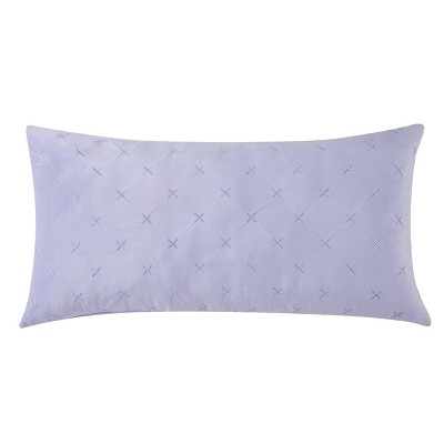 purple bolster cushion