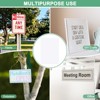 Unique Bargains Aluminum Reflective UV Protected White Blank Metal Signs 2 Pcs - 4 of 4