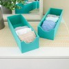 Household Essentials Set of 2 Narrow Drawer Trays Seafoam - 2 of 4