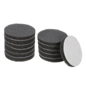 Unique Bargains Home Kitchen Cleaning Tools and Accessories Scouring Pads 3 Inch 12 Pcs - 1 of 3