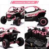 2 Seats Ride on UTV with Remote Control for Kids, 2 * 24V Batteries 4 * 200W Motors Licensed by CAN-AM UTV - 2 of 4