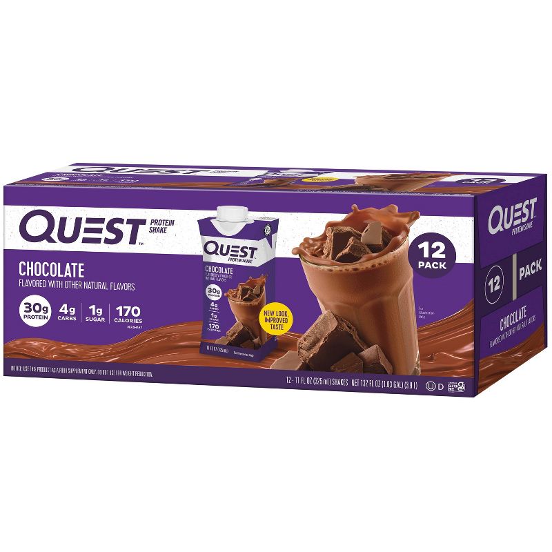 Quest Nutrition Ready To Drink Protein Shake - Chocolate, 4 of 9