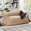 COWLOWN Bean Bag Chair with Armrests, Foam Filled Lounger, Removable Washable Cover for Living Room, Bedroom - 3 of 4
