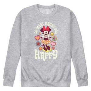 Men's - Disney - Mickey & Friends Graphic Fleece Sweatshirt - 1 of 4