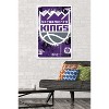 Trends International NBA Sacramento Kings - Maximalist Logo 23 Framed Wall Poster Prints - 2 of 4