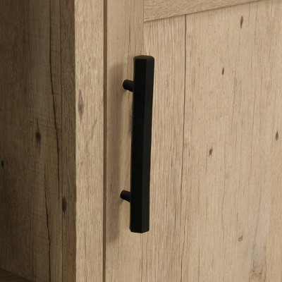 Prime Oak Lateral File Cabinet Credenza with Adjustable Shelf