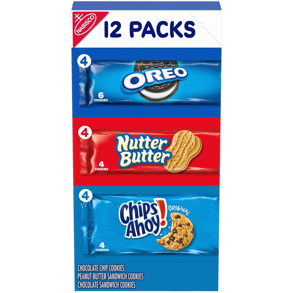 UPC 044000880323 product image for Nabisco Snack Pack Variety Cookies Mix With OREO, Chips Ahoy! & Nutter Butter -  | upcitemdb.com