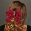 Unique Bargains Hair Barrettes Red 1 Pc - 2 of 4
