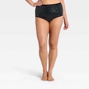Women's Sequin Lace Hot Pants - Wild Fable™ - 1 of 3