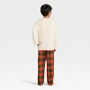 Boys' 2pc The Grinch Christmas Long Sleeve Pajama Set - Oatmeal - 2 of 4