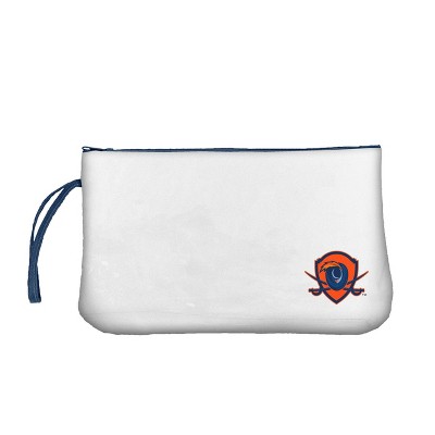 NCAA Virginia Cavaliers Clear Zip Closure Wristlet