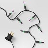 100ct LED Halloween Indoor Outdoor Double Filament String Lights Purple/Green/Black - Hyde and EEK! Boutique™ - 4 of 4