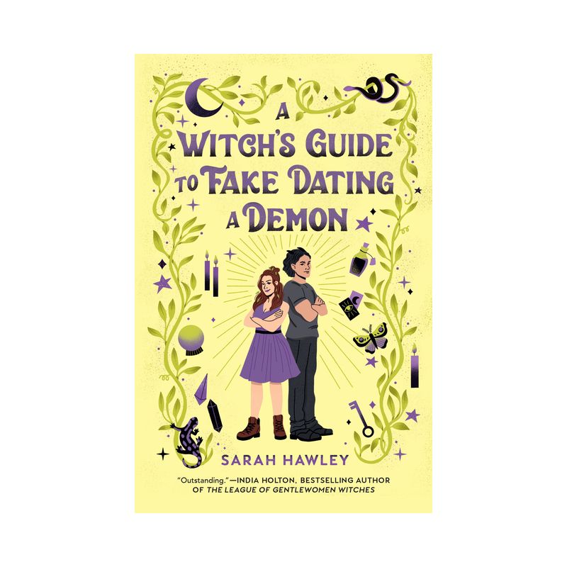 A Witch&#39;s Guide to Fake Dating a Demon - by  Sarah Hawley (Paperback), 1 of 2