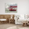 Stupell Industries Red Truck Floral Country Meadow Canvas Wall Art - 2 of 4