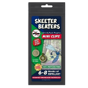 Repel360 Skeeter Beaters Mosquito & Bug Wearable Citronella Clip on Insect Repellent - 1 of 4