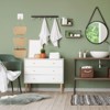 Unique Bargains Wall Mounted 3 Tier Cotton Rope Woven Bedroom Hanging Basket Bedroom - 4 of 4