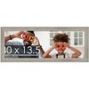 PosterPalooza | 40x13.5 Wide Barnwood Picture Frame, UV Acrylic, 6 Finishes - Grey, Brown, White, and Black - 2 of 4