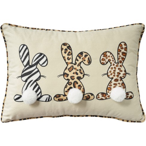 Sunny Bunnies Pillows & Cushions for Sale